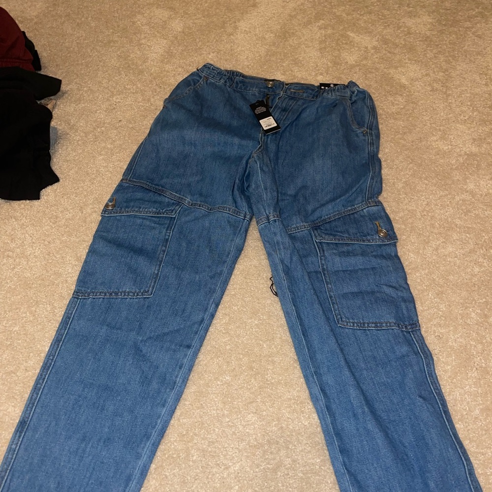 Denim boyfriend jeans!